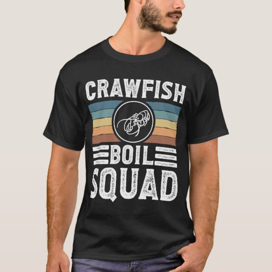 Crayfish Boil Squad T-shirt (Voorkant)