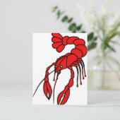 Crayfish Briefkaart (Staand voorkant)