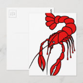 Crayfish Briefkaart (Voorkant / Achterkant)
