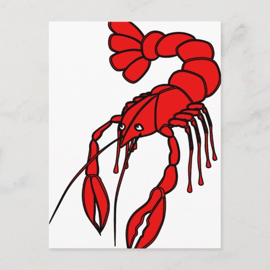 Crayfish Briefkaart (Voorkant)