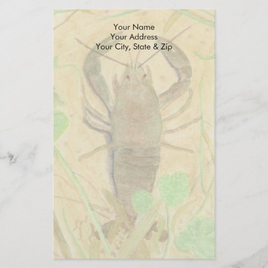 Crayfish Briefpapier (Voorkant)