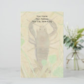 Crayfish Briefpapier (Staand voorkant)