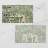 Crayfish- close-up underwater visitekaartje (Voorkant / Achterkant)