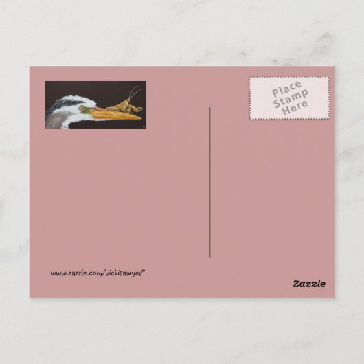 Crayfish leert briefkaart lekken (Achterkant)