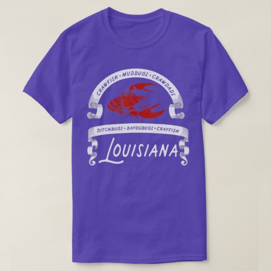 Crayfish Louisiana T-shirt (Design voorkant)