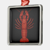 Crayfish Metalen Ornament (Links)
