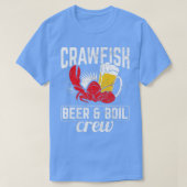Crayfish Mudbug Seafood B T-shirt (Design voorkant)