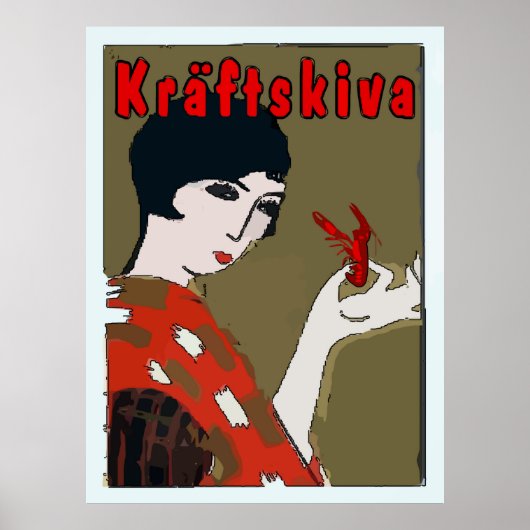 Crayfish Party, kräftskiva Poster (Voorkant)