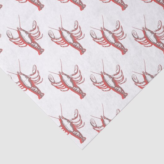 Crayfish Tissuepapier (Detail)