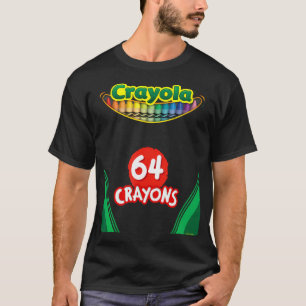 Crayola Halloween Kleurrijke  Crayon Box Kosten T-shirt