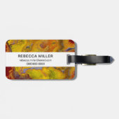 Crayola Jasper Bagagelabel (Achterkant horizontaal)