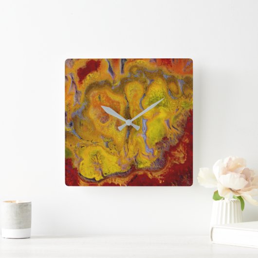 Crayola Jasper Vierkante Klok (Huis)