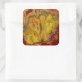 Crayola Jasper Vierkante Sticker (Tas)