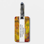 Crayola Jaspis Bagagelabel (Achterkant verticaal)