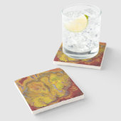 Crayola Jaspis Stenen Onderzetter (Zijkant)