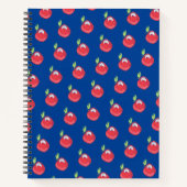 Crayon Apple Pattern Notitieboek (Voorkant)