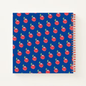 Crayon Apple Pattern Notitieboek (Achterkant)