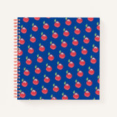 Crayon Apple Pattern Notitieboek (Voorkant)