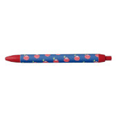 Crayon Apple Pattern Zwarte Inkt Pen (Voorkant)