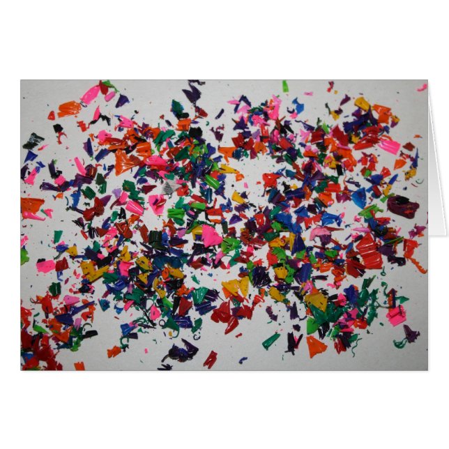 CRAYON ART CARD (Voorkant Horizontaal)