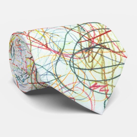 Crayon Art Stropdas (Opgerold)