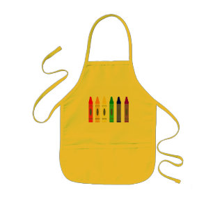 Crayon Artist 1 Apron Kinder Schort