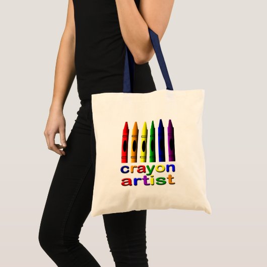 Crayon Artist Canvas tas (Voorkant (product))