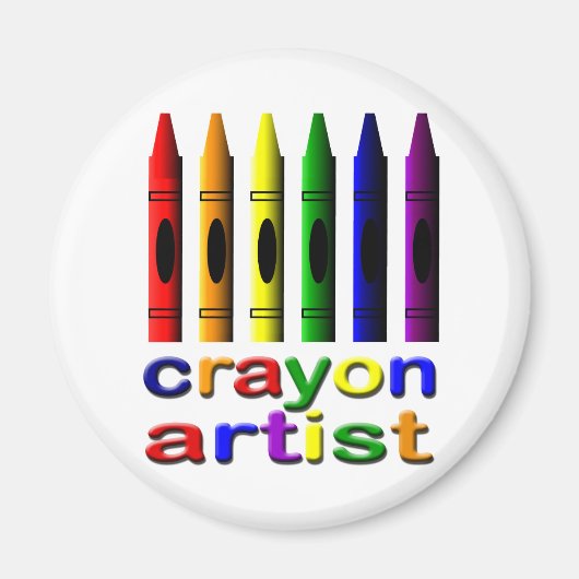 Crayon Artist Magnet (Voorkant)
