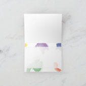 Crayon Bedankkaart  |  Blauw (Binnen)