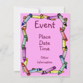 Crayon Border Kaart (Voorkant)