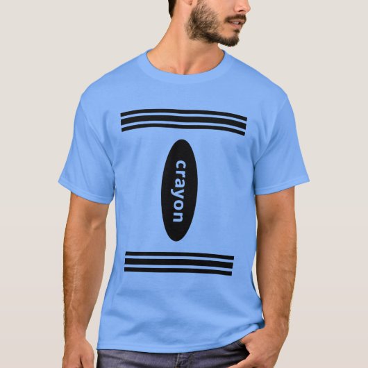 Crayon Box Halloween Costume Couple Group T-shirt (Voorkant)