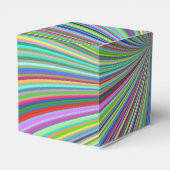 Crayon Box of Colors Optical Illusion Spiral Bedankdoosjes (Achterkant)