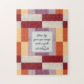 Crayon Box Patchwork Print Legpuzzel (Verticaal)