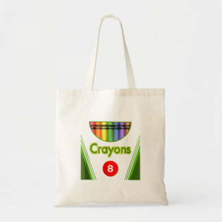 Crayon Box van 8 Costume Halloween T-Shirt-DZl52.p Tote Bag