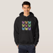 Crayon Box Waterverf French bulledogs Hoodie (Voorkant volledig)