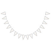 Crayon bunting vlaggetjes (Alle)