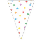 Crayon bunting vlaggetjes (Derde vlag)