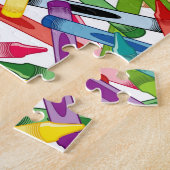 Crayon Challenge, witte achtergrond, Legpuzzel (Zijkant)