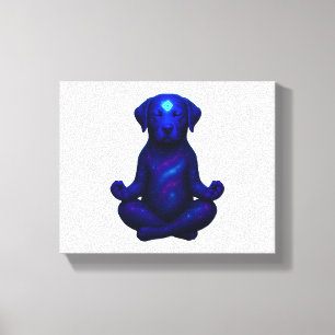 Crayon Chaos – Grappige Brussels Griffon Hond Meme Canvas Afdruk