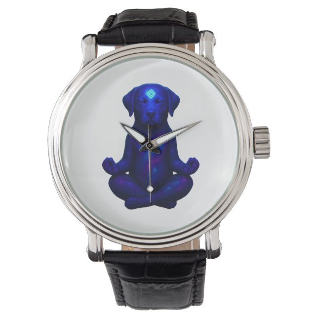 Crayon Chaos – Grappige Brussels Griffon Hond Meme Horloge (Voorkant)