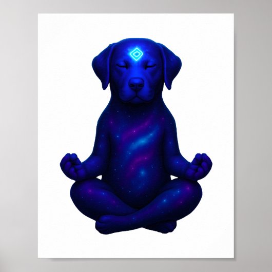 Crayon Chaos – Grappige Brussels Griffon Hond Meme Poster (Voorkant)