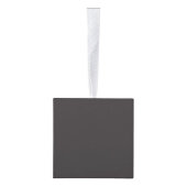 Crayon Color Black Cube Ornament (Rechts)