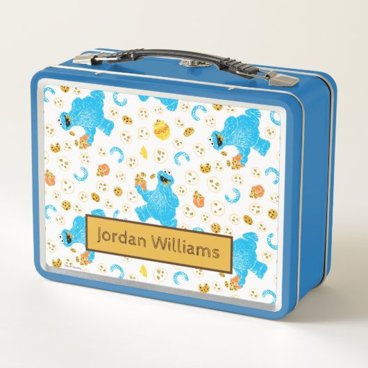 Crayon Cookie Monster Cookie Pattern (Achterkant)