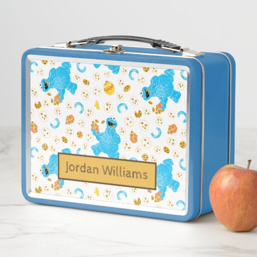 Crayon Cookie Monster Cookie Pattern (In situ)