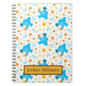 Crayon Cookie Monster Cookie Pattern Notitieboek (Voorkant)
