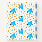 Crayon Cookie Monster Cookie Pattern Notitieboek (Achterkant)
