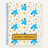 Crayon Cookie Monster Cookie Pattern Notitieboek (Voorkant)