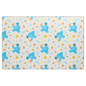 Crayon Cookie Monster Cookie Pattern Stof (Fat Quarter)