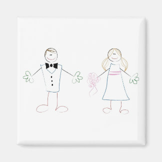 Crayon Couple Magneet