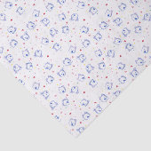 Crayon Cuties Westie Tissue Paper Tissuepapier (Detail)